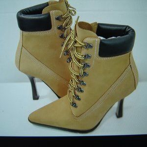 Lace-up Boots - NWOT